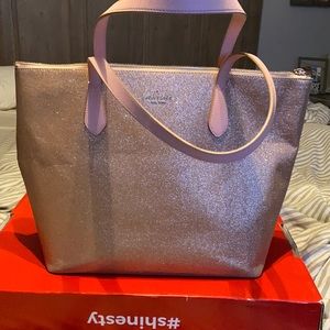 Kate Spade glitter tote